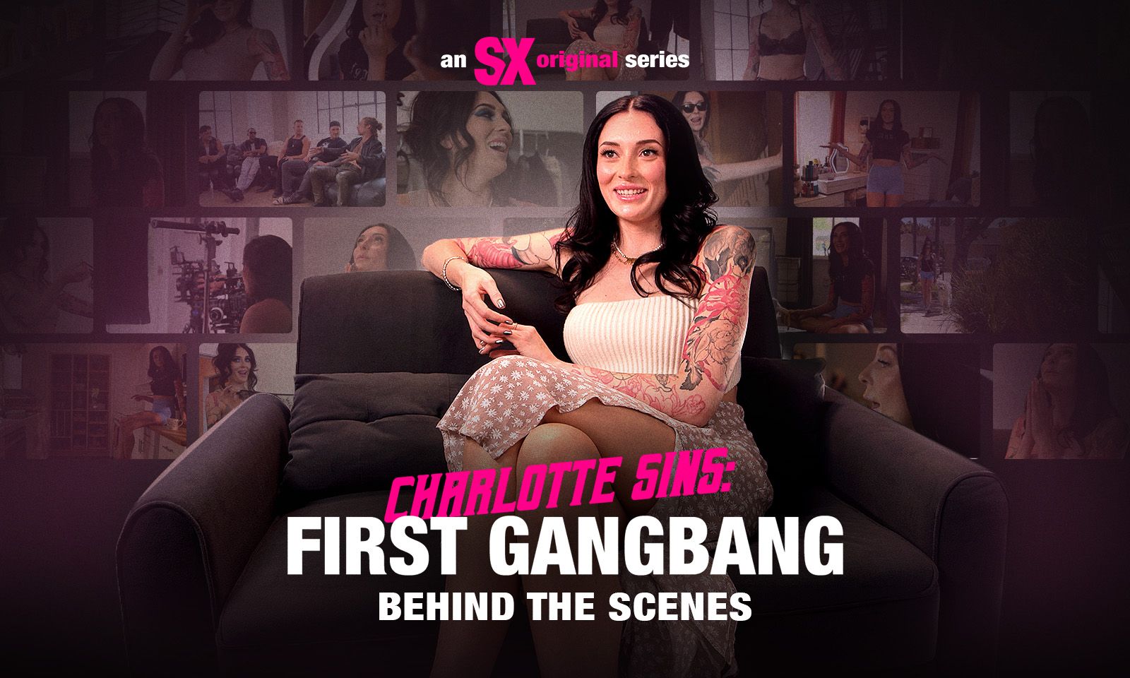 Adult Time, SX Bow BTS Doc of Charlotte Sins’ 1st Gangbang