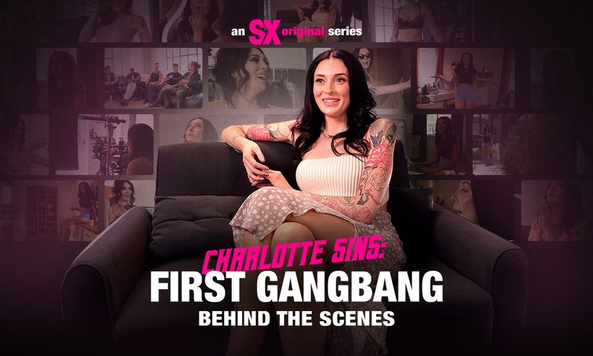 Adult Time, SX Bow BTS Doc of Charlotte Sins’ 1st Gangbang