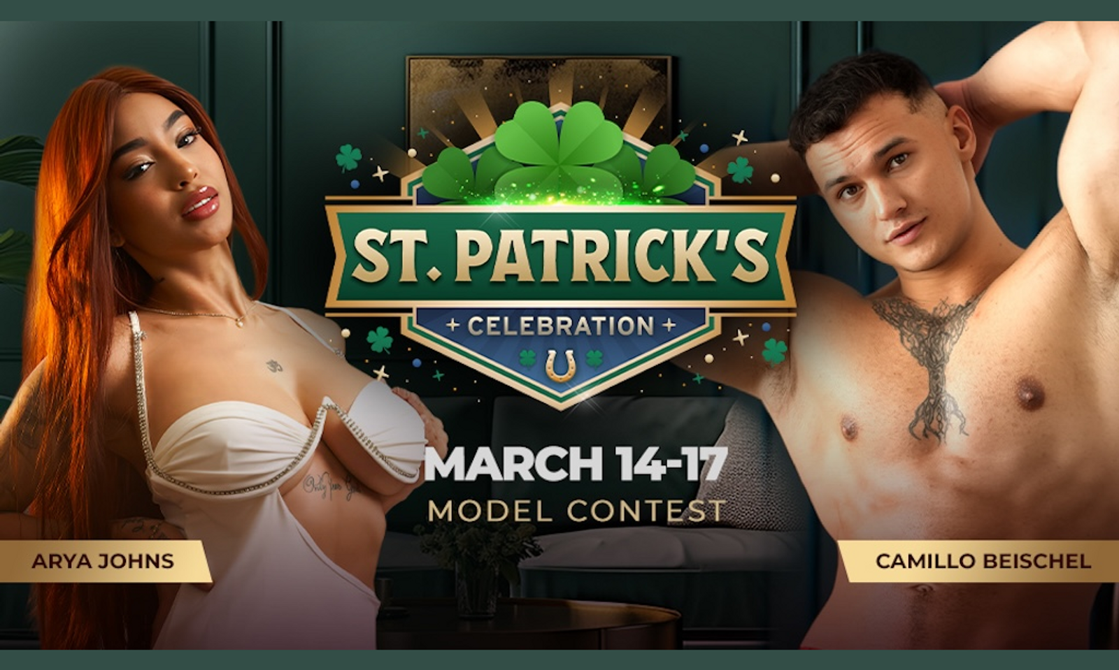 Flirt4Free Set to Launch Saint Patrick’s Day Celebration