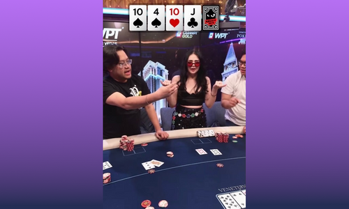 Bree Sky Plays Live Poker Tonight in Vegas