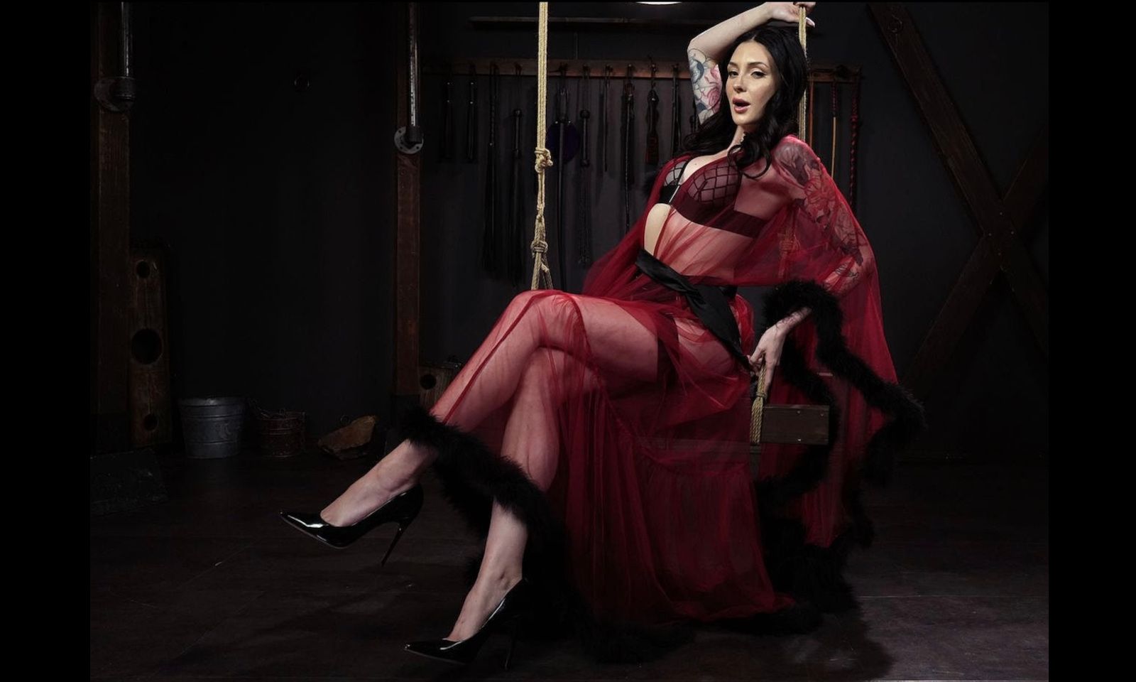 Charlotte Sins Goes Solo for Love Her Feet