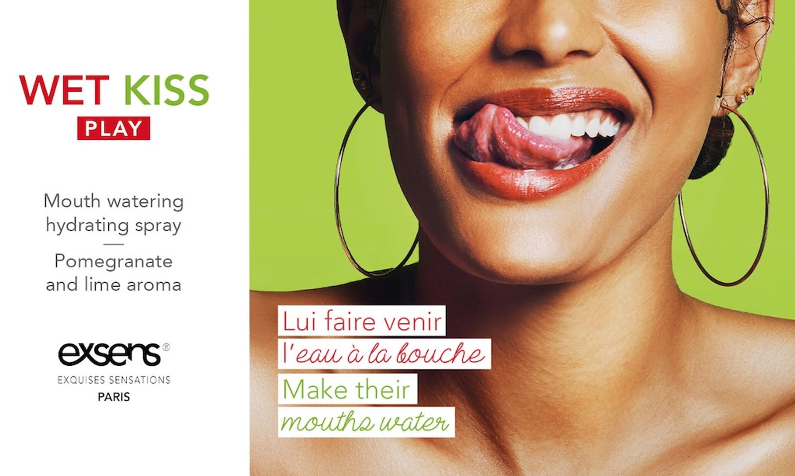 Exsens Launches ‘Wet Kiss’ Moisturizing Saliva Spray