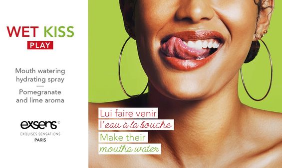 Exsens Launches ‘Wet Kiss’ Moisturizing Saliva Spray