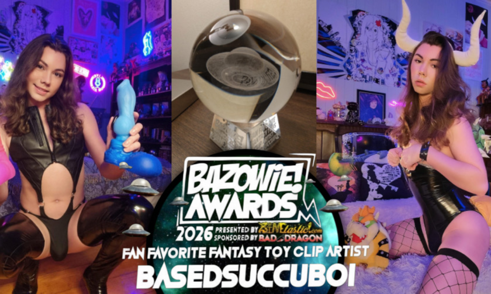 BasedSuccuboi Wins at 2026 Bazowie Awards