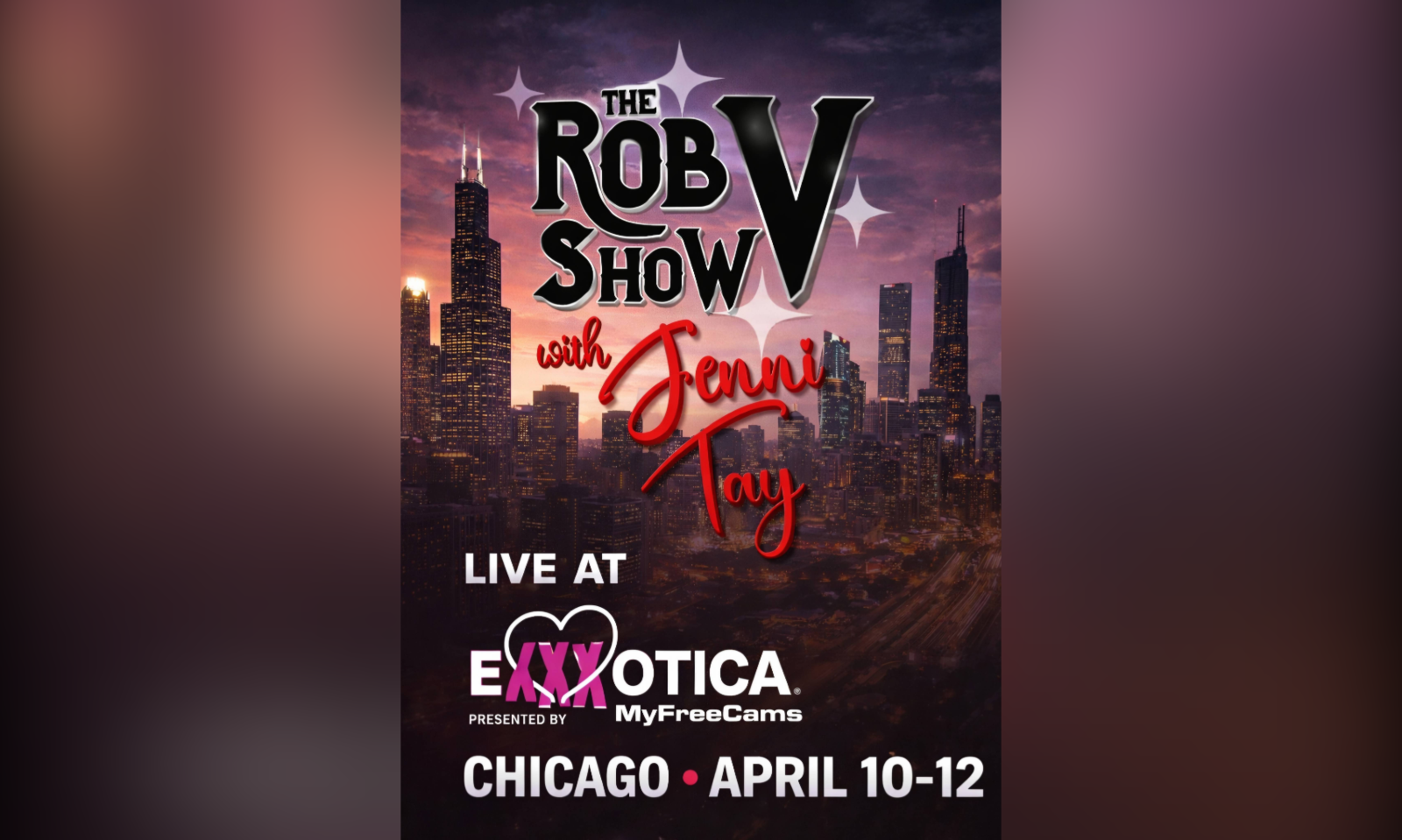 'The Rob V Show' Broadcasts Live From Exxxotica Chicago