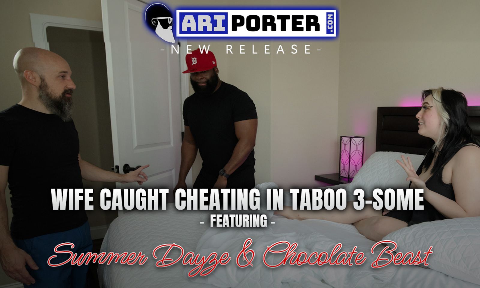 Summer Dayze Joins Ari Porter, Chocolate Beast in Three-Way