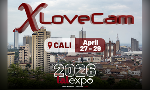 Xlovecam Celebrating 20th Anniversary at Lalexpo Cali
