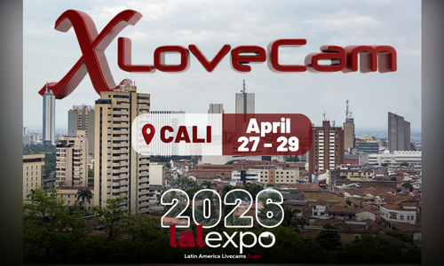 Xlovecam Celebrating 20th Anniversary at Lalexpo Cali