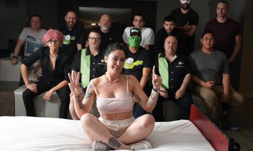 TadpoleXStudio Debuts LackofSkillets' 12-Man Gangbang