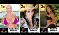 Claudia Marie Voted Top Cam Star on VNA Live for February 2026
