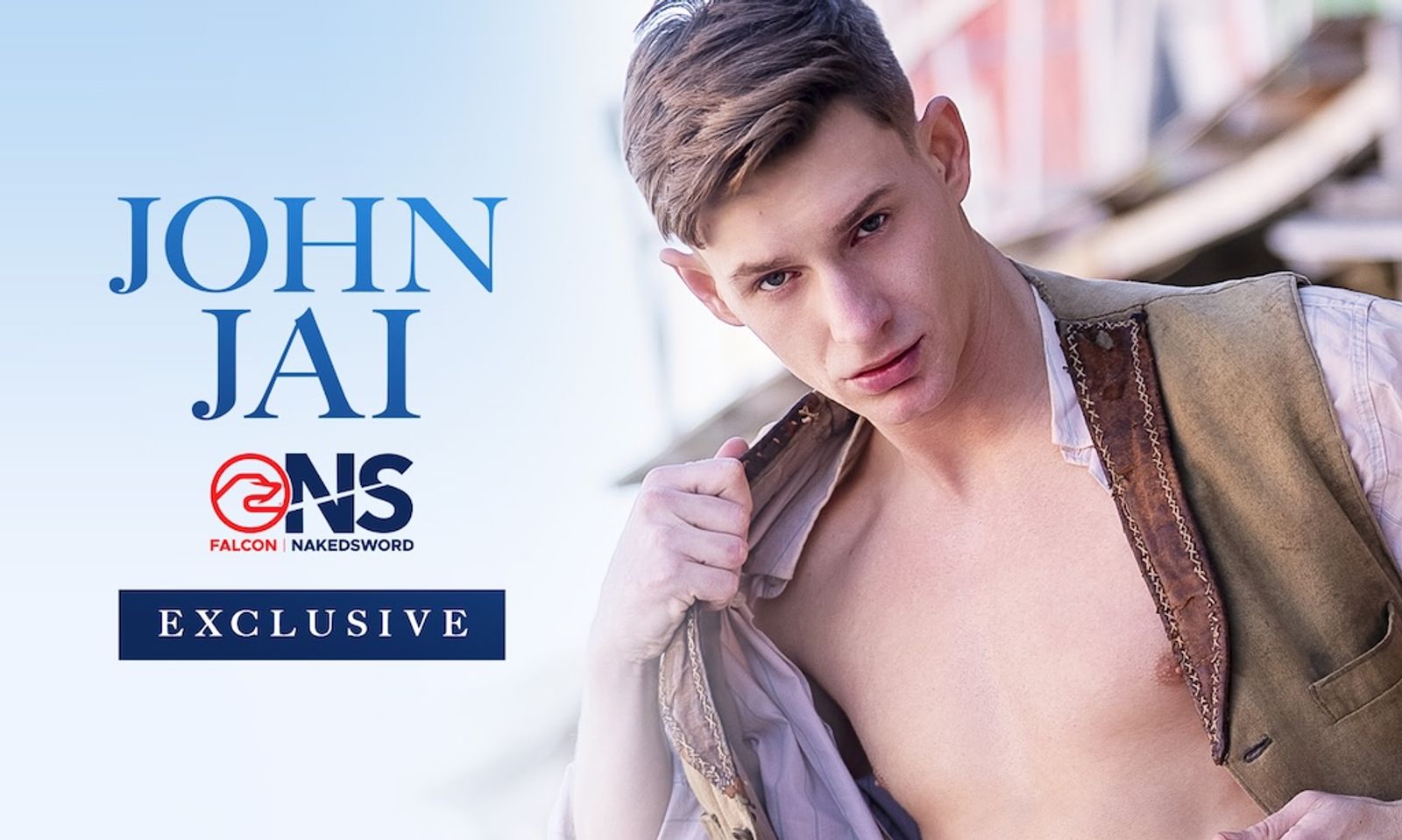 U.K.’s John Jai Debuts as New Falcon|NakedSword Exclusive