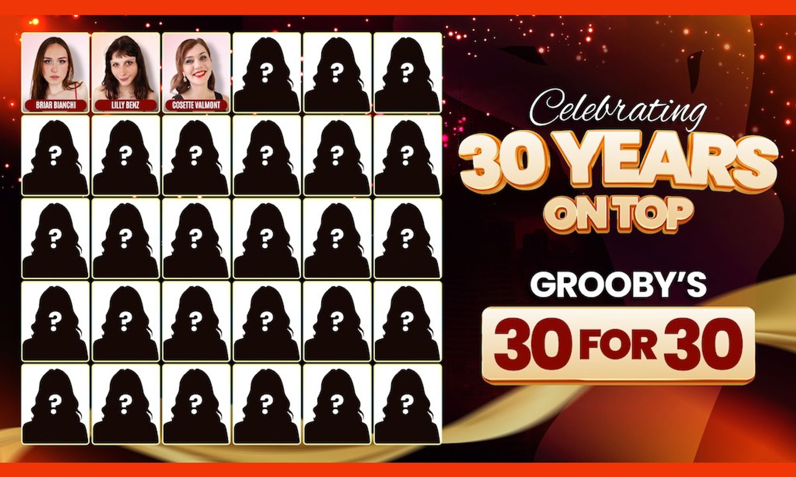 Grooby Launches ‘30 for 30’ Anniversary Campaign