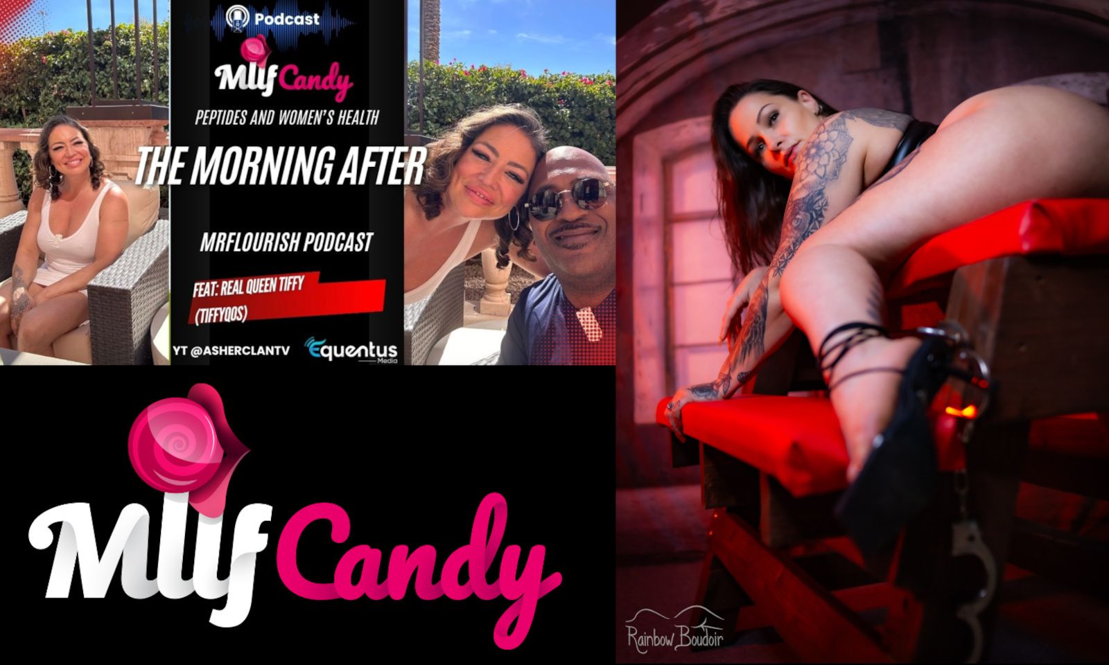 MsHollywood Performs First DVP in New MilfCandy Scene