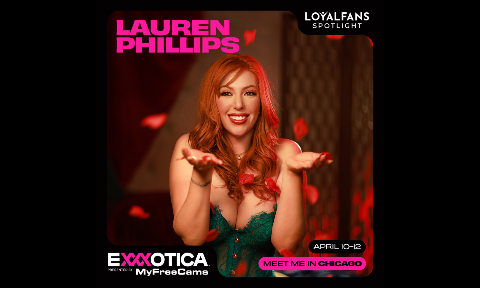 Lauren Phillips to Sign at Exxxotica Chicago