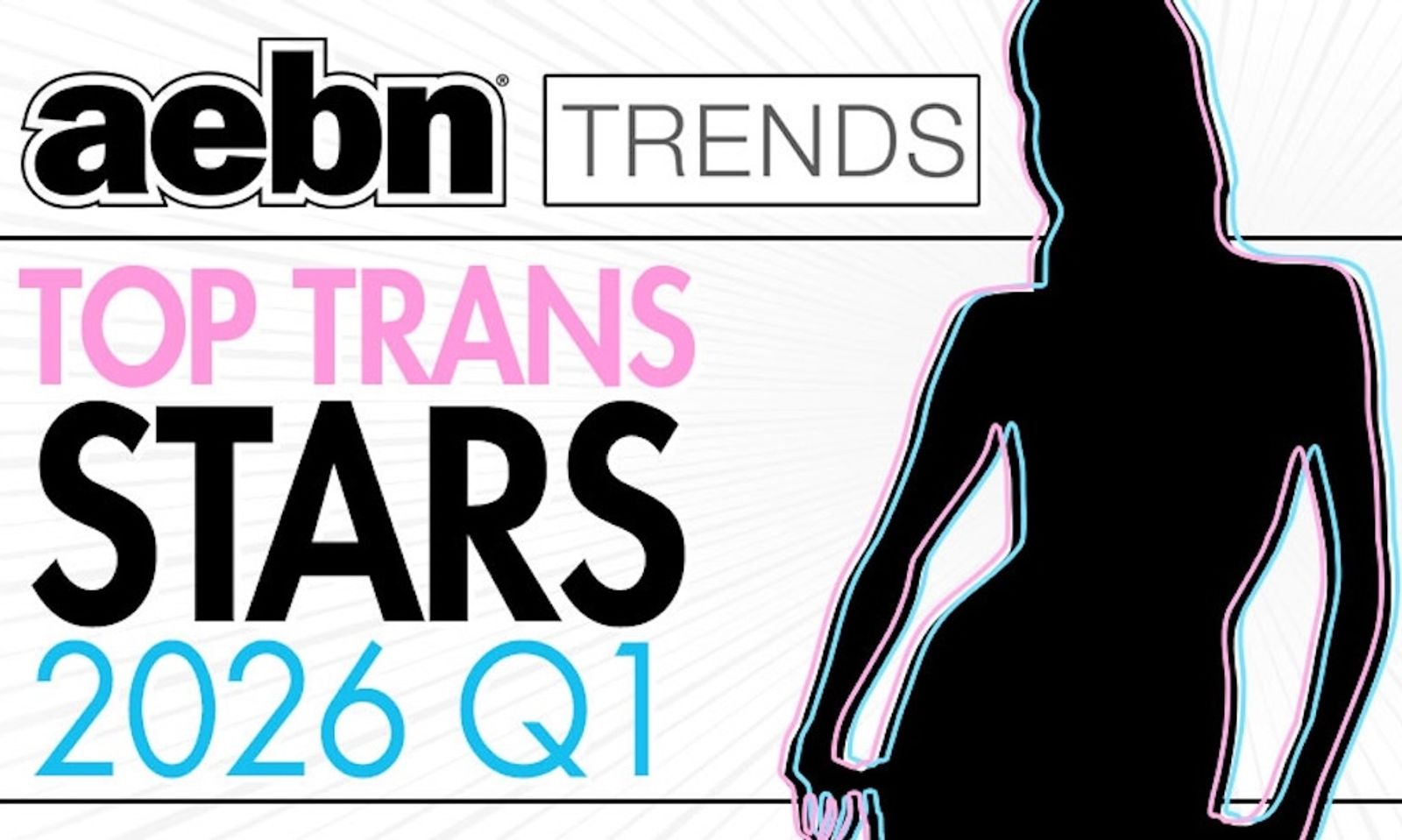 AEBN Reveals Top Trans Stars for 1st Quarter of 2026