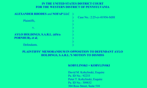 NoFap Founder Depicts Aylo as Criminal Enterprise in New Filings