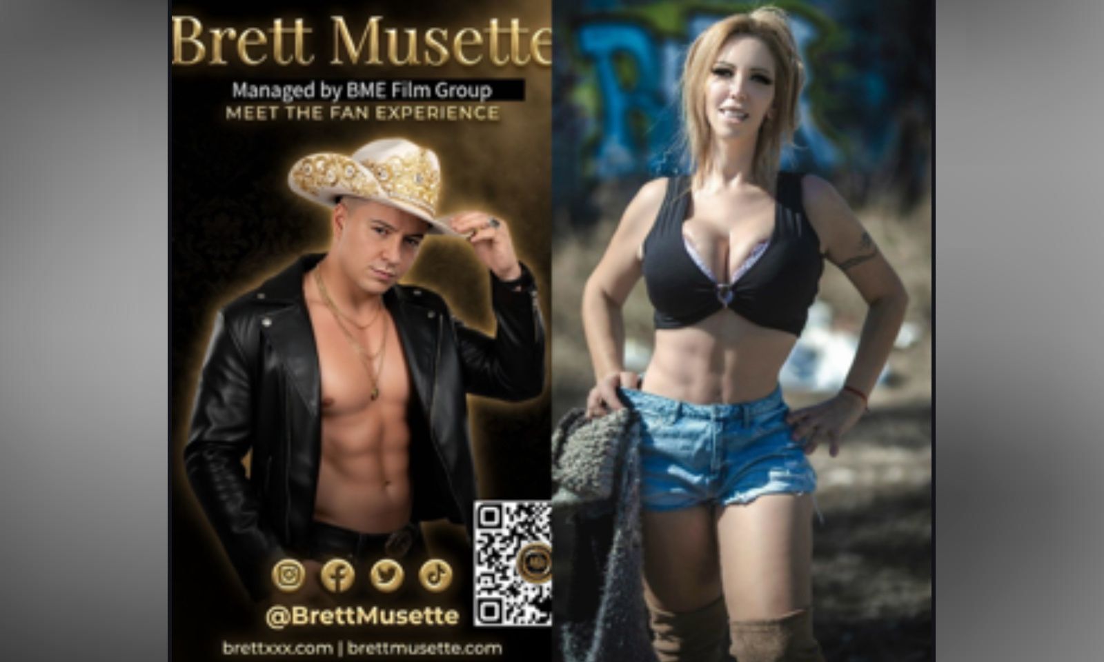 Sofia Zaragoza Teams With Actor Brett Musette for Proposed Collab