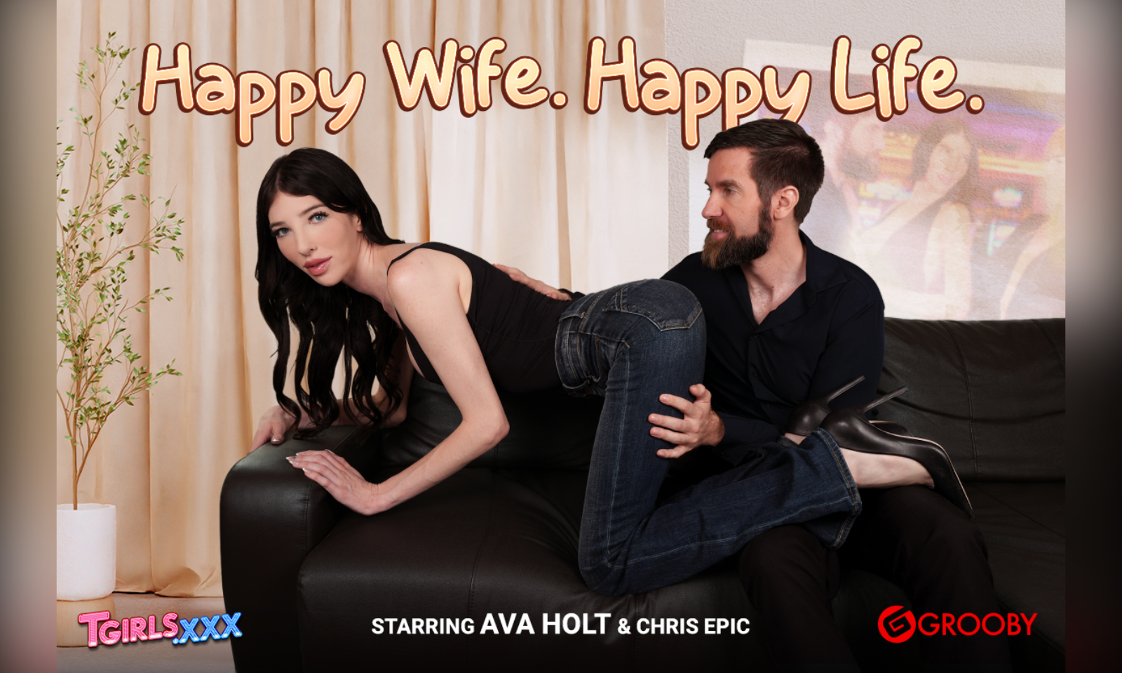 Ava Holt, Chris Epic Star in TGirls' 'Happy Wife, Happy Life'