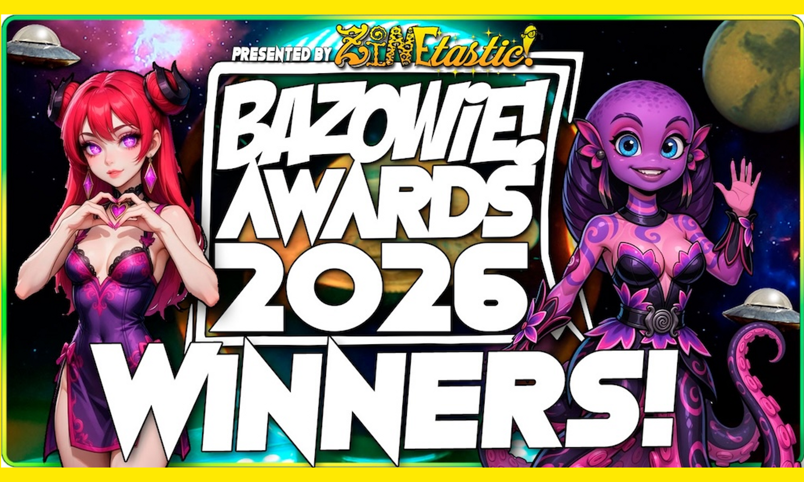 SexyFandom Announces Winners of 2026 Bazowie! Awards