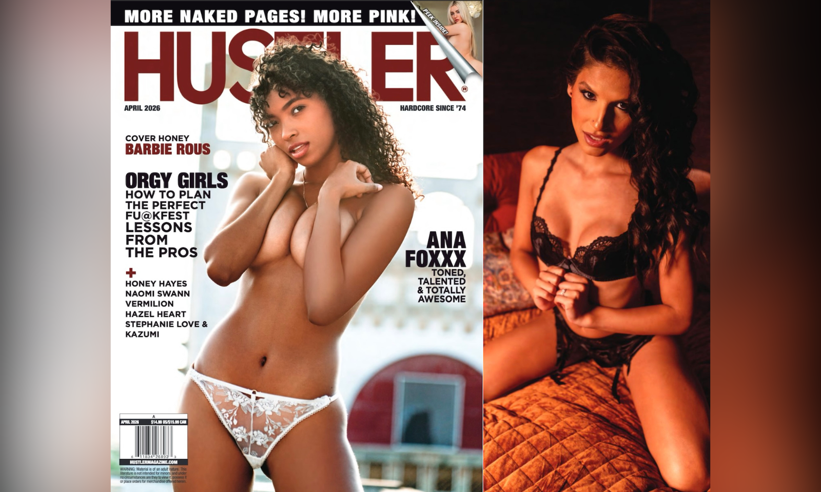 Zariah Aura Shares Orgy Advice in Hustler Magazine