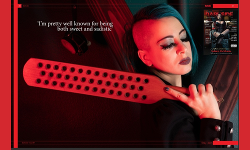 Goddess Lilith Featured in Darkside Magazine