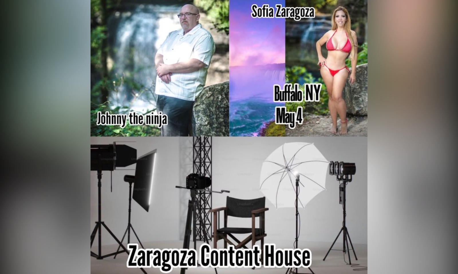 Zaragoza Studios Wraps Niagara Falls Content House