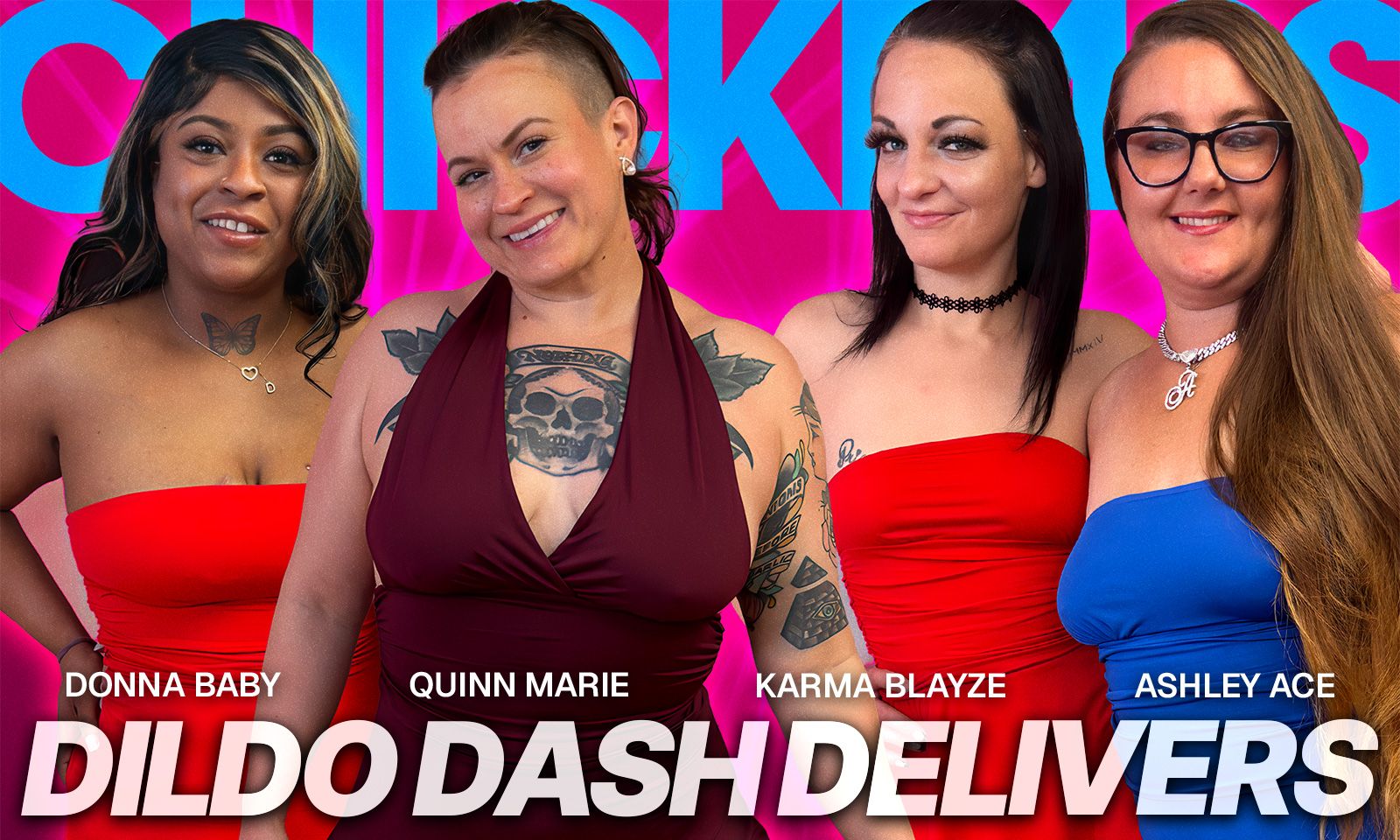 Dildo Dash Delivers in New Lesbian Scenes at ChickPass Amateurs