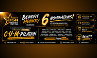 Benefit Monkey Celebrates DSN Nominations With Free CUMPilation