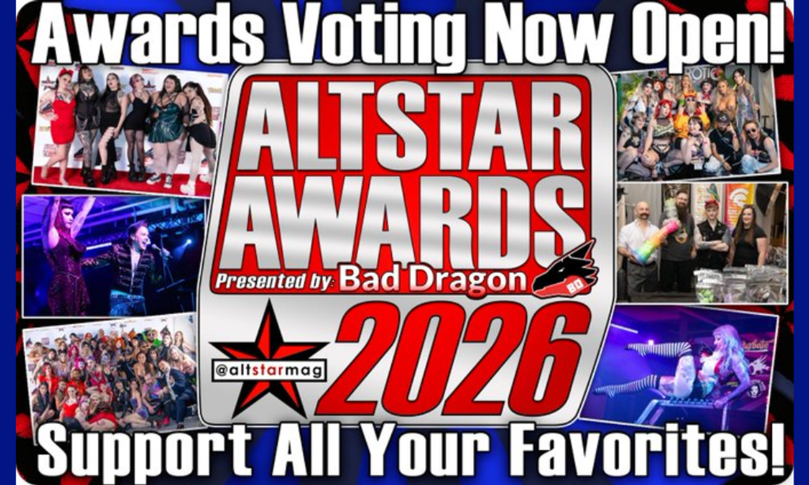 Stella Von Savage Receives AltStar Awards Nomination