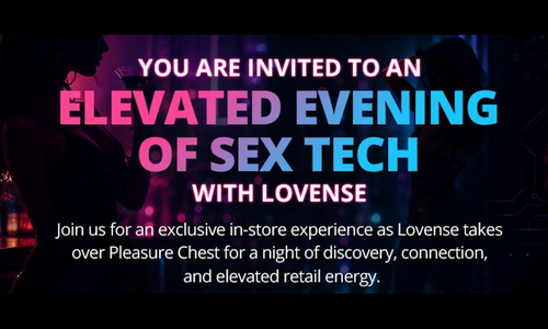 Pleasure Chest, Lovense Pair for ‘Experiential’ Pop-Up Events