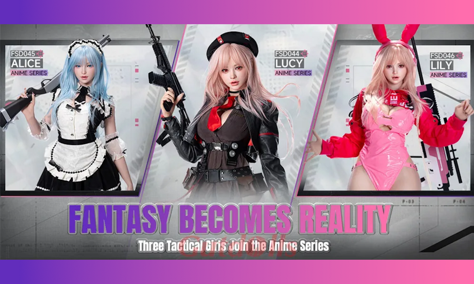 Gutdolls Intros Funwest Tactical Anime Series