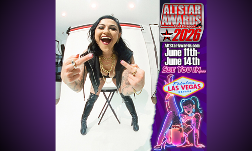 Josie Jaxxon Receives Nom for AltStar's Best Inked Clip Artist