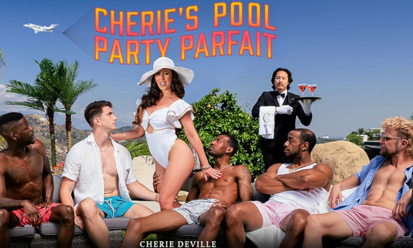 Cherie DeVille Stars in New Gangbang for Brazzers