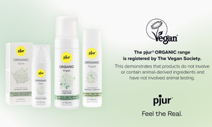 pjur Organic Fresh, Organic Touch Receive Vegan Trademark