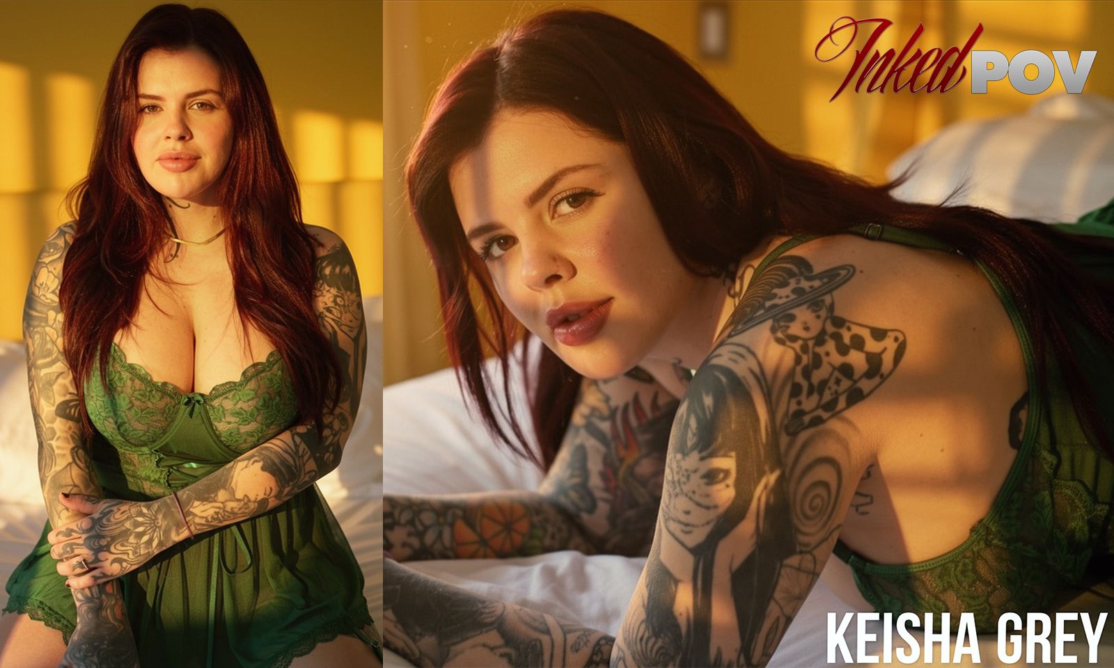 Keisha Grey Makes InkedPOV Debut