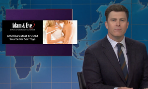 Adam & Eve Gets Punchline Plug on SNL's 'Weekend Update'