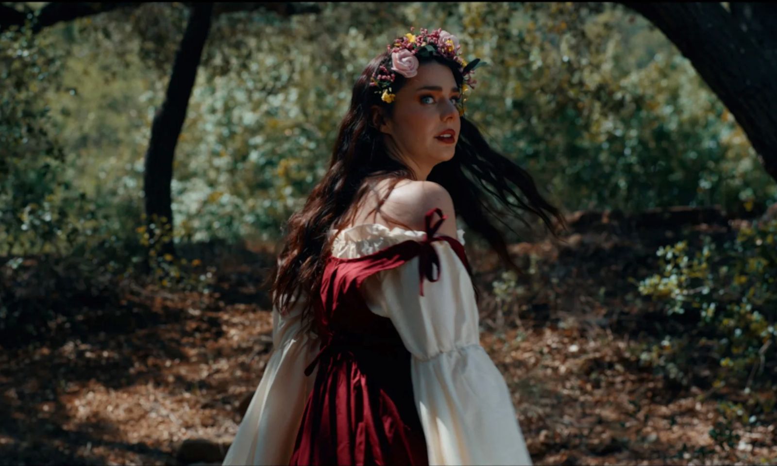 Maddie Wren Finds ‘Trouble in the Woods’ at MonsterPorn.com