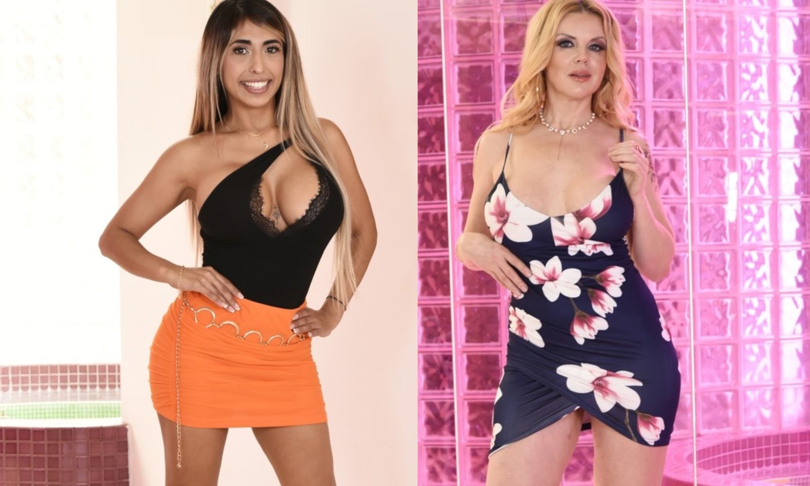 Luna Colombiana, Hot MILF Nicole Headline at DP Diva, PervCity