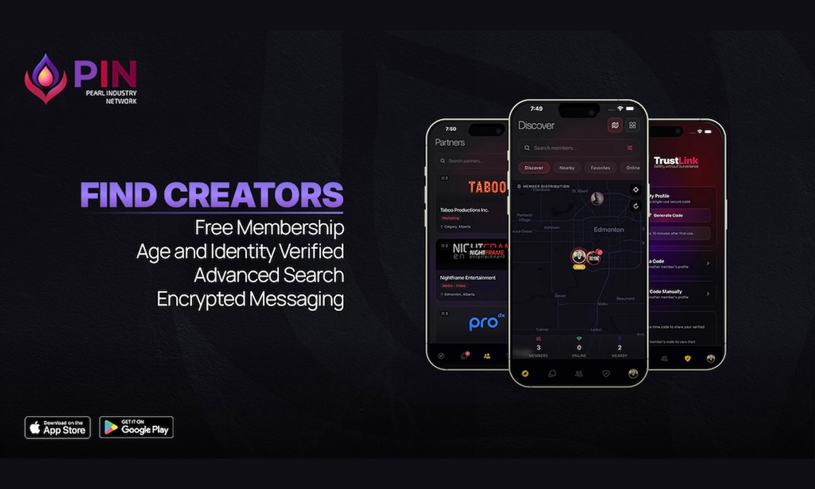 Pearl Industry Network Beta Launches App