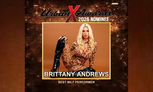 Brittany Andrews Nominated Best MILF Performer at Urban X Awards