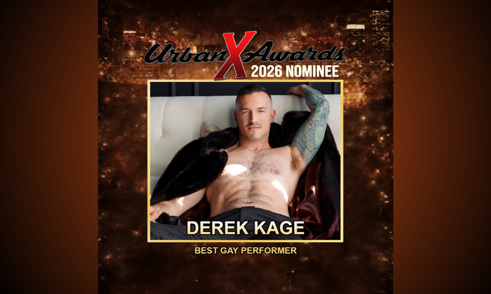 Derek Kage Scores Two Nominations at 2026 Urban X Awards