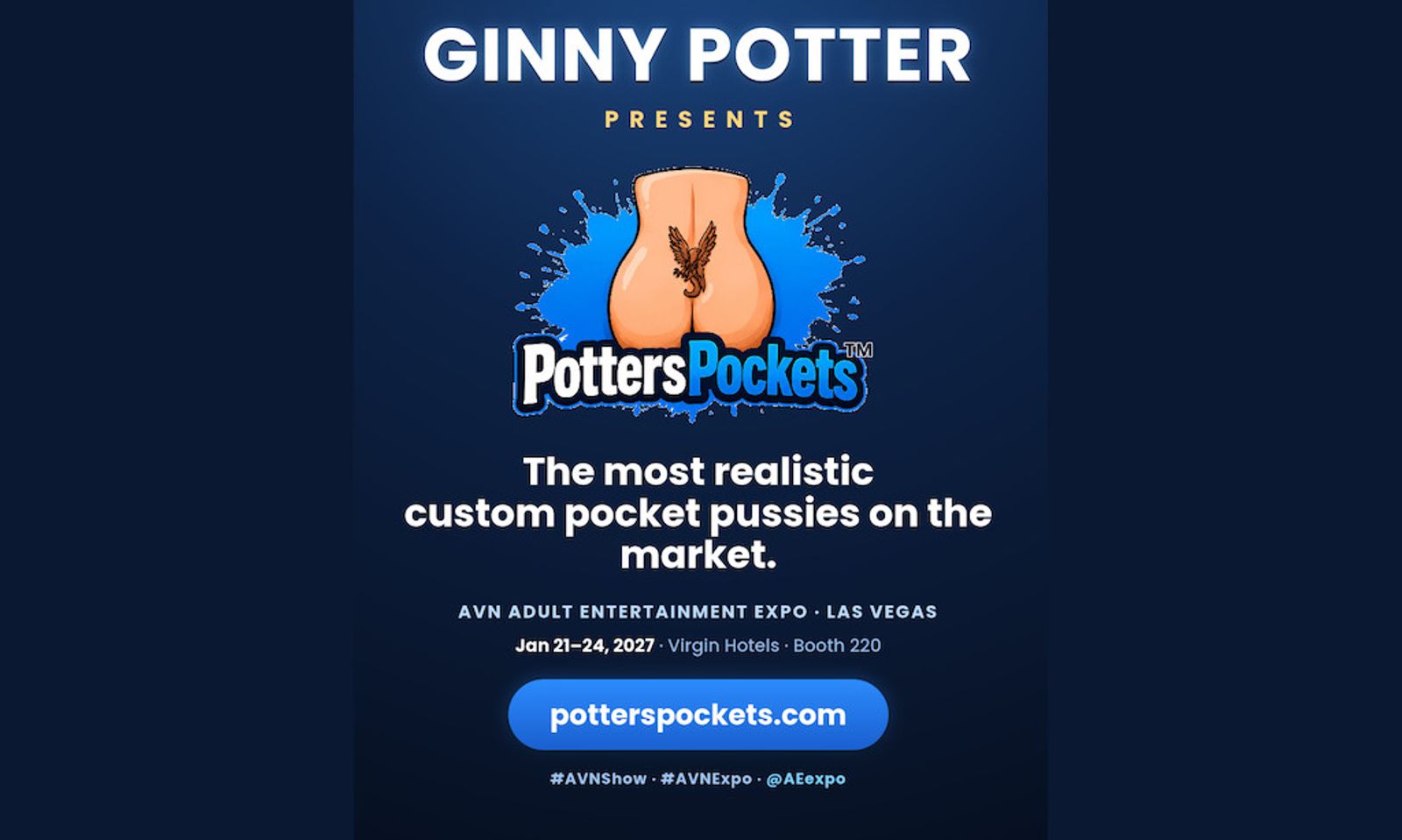 Ginny Potter to Debut PottersPockets Creator Line at AVN Expo