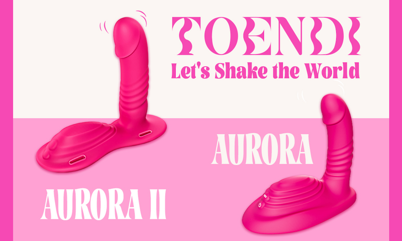 Toendi Intros 2nd Gen ‘Aurora’ Seat-Style Vibrator