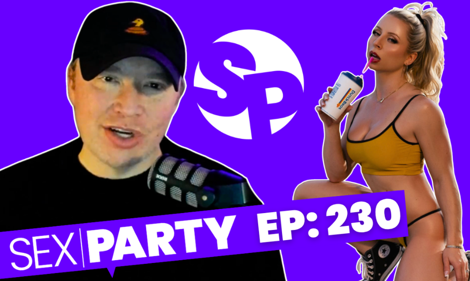 Tiffani Time Visits Dustin Rybka's 'Sex Party' Podcast