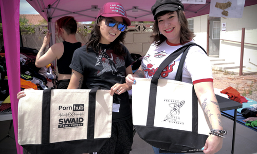 SWAID Clothing Swap Presented by Pornhub Raises Over $4,500