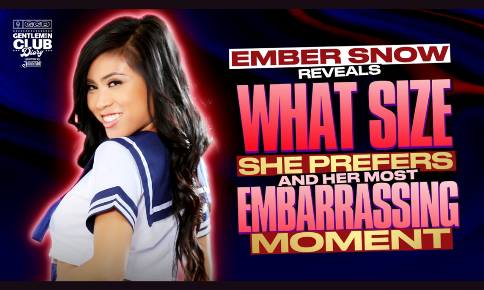 Ember Snow Appears on 'Gentlemen Club Diary'