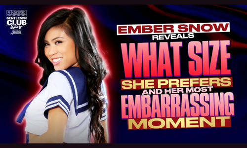 Ember Snow Appears on 'Gentlemen Club Diary'