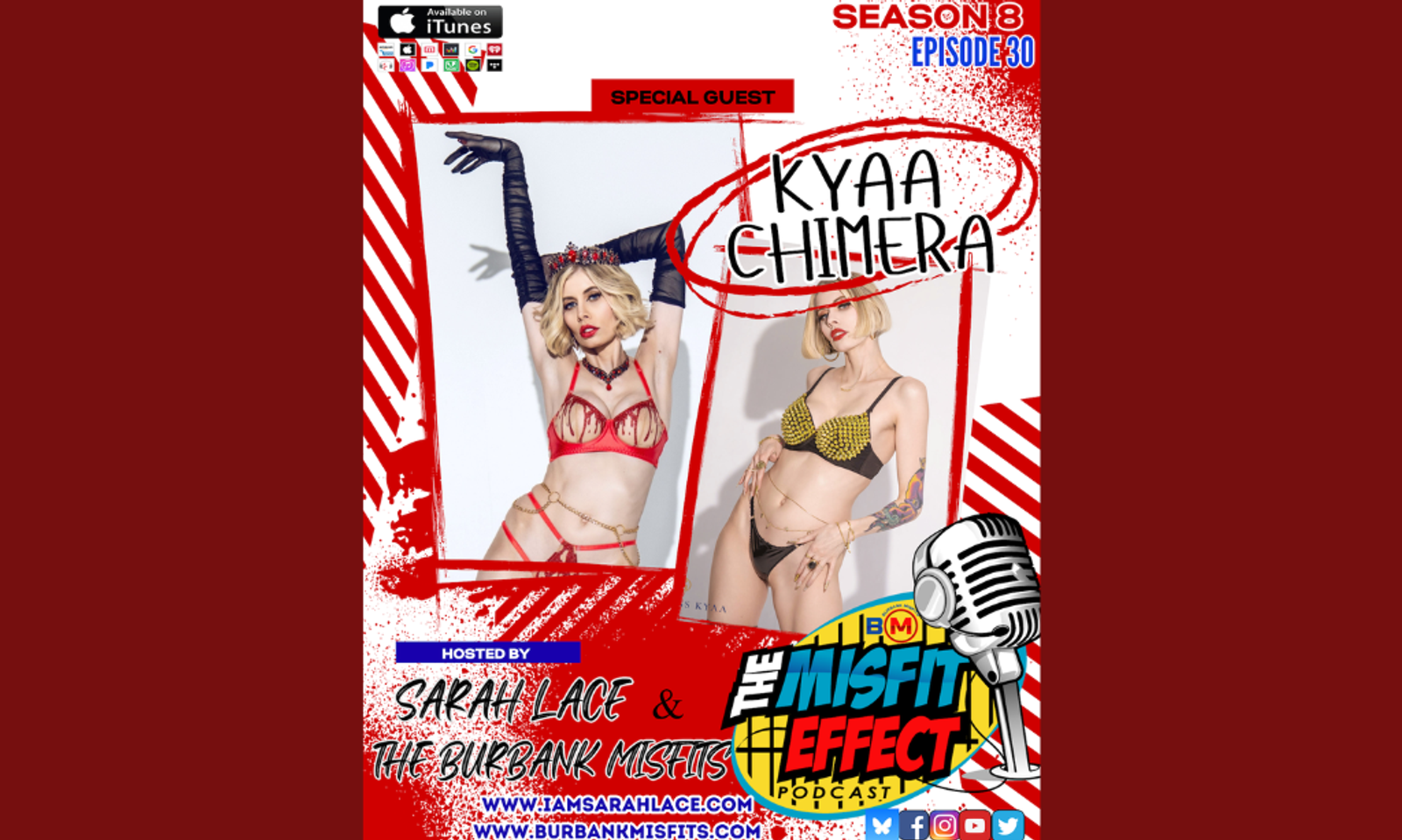 Kyaa Chimera Visits 'The Misfit Effect' Podcast