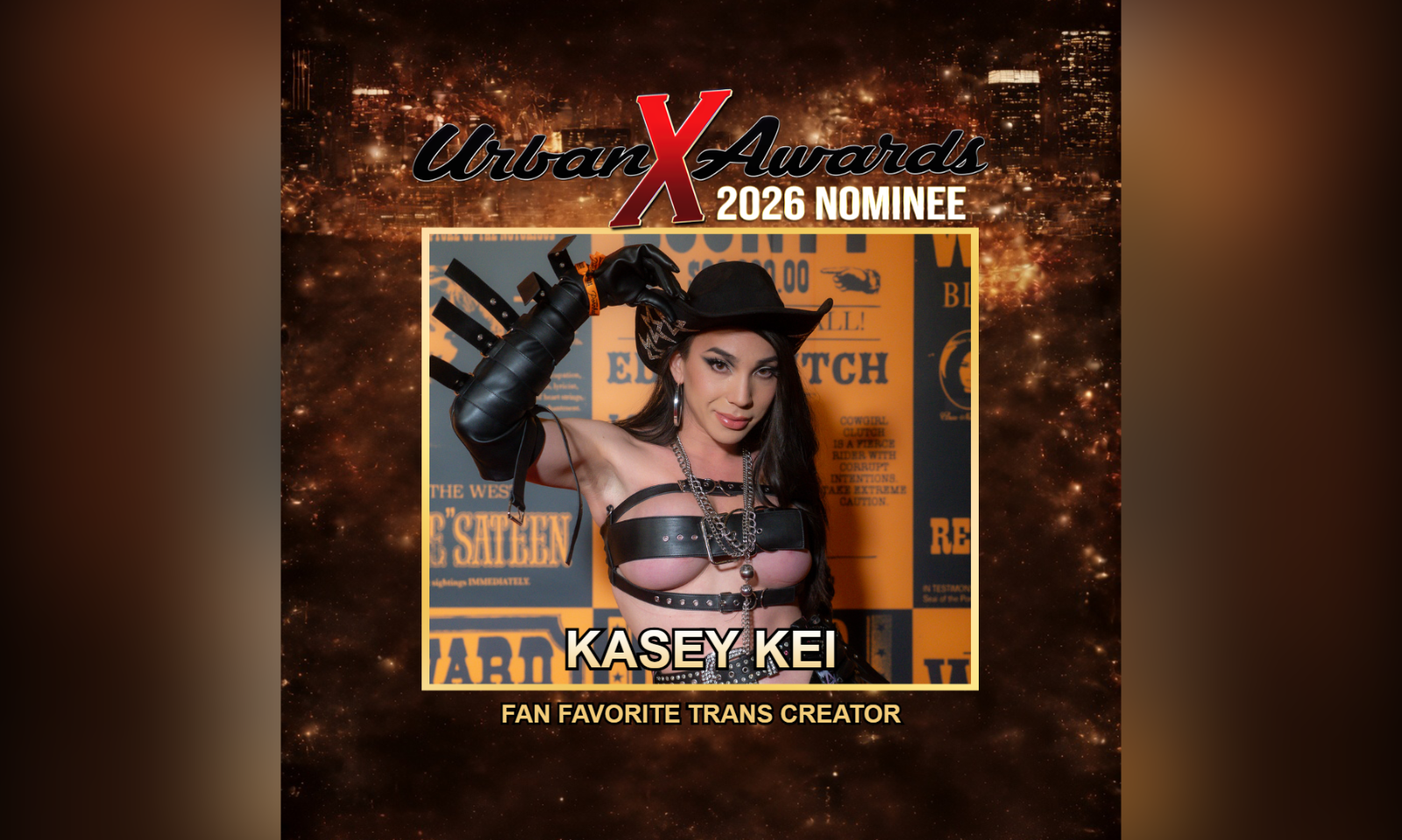 Kasey Kei Nominated at 2026 Urban X Awards