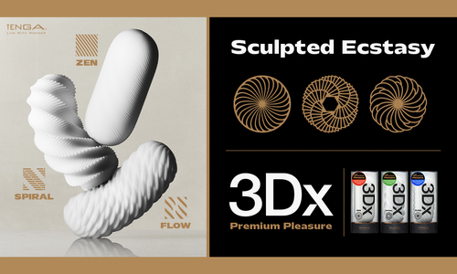 Tenga Unveils New Upgraded 3Dx Series